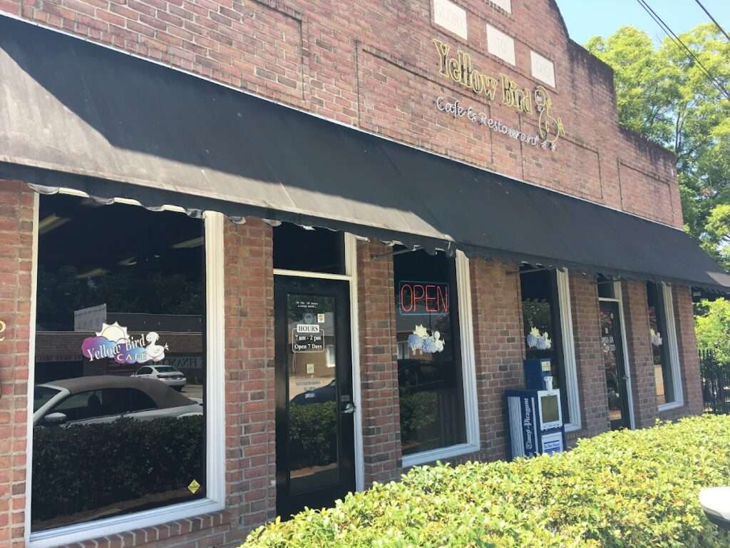 Yellow Bird Cafe banner